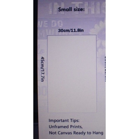 Love Words For Husbands Canvas Print Gift Decor 17 1/2" X 11 3/4" Unframed NIP - Picture 3 of 8